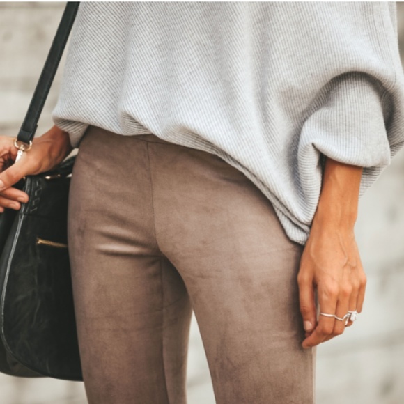 * HP* SKLOR Suede Leggings - Picture 6 of 6